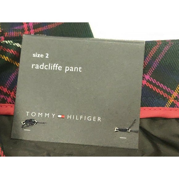 Tommy Hilfiger Womens Pants Size 2 Radcliffe Plaid - Picture 13 of 13